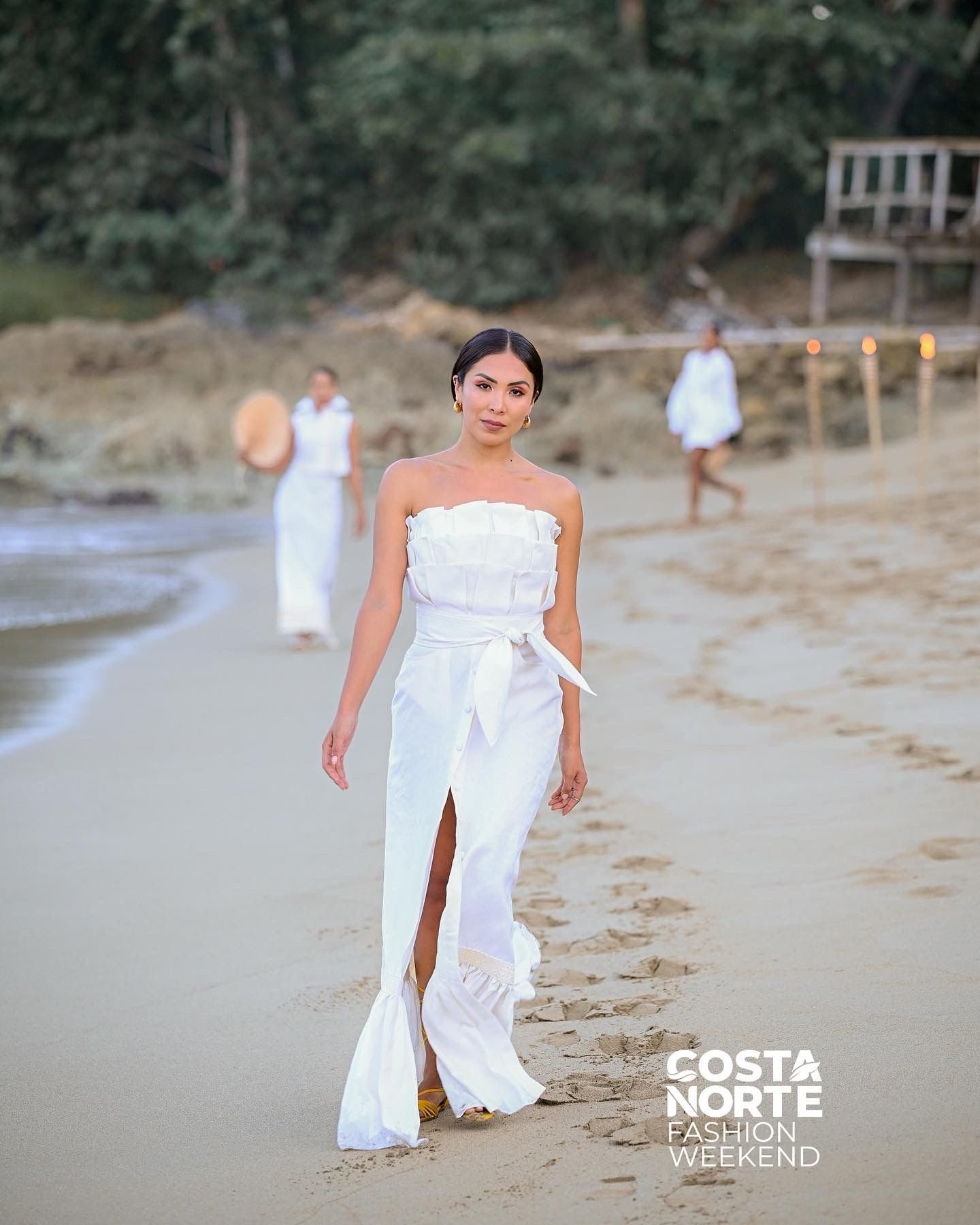 Guests celebrating an event at Cabarete Maravilla Ecolodge